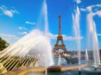 Eiffel Tower and Fountain, Paris, France.jpg