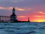Michigan City East Pier Lighthouse, Michigan City, Indiana.jpg