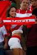 Scarf ace Nissu Caitu is a big hit in the stands as she cheers on her country, Peru.jpg